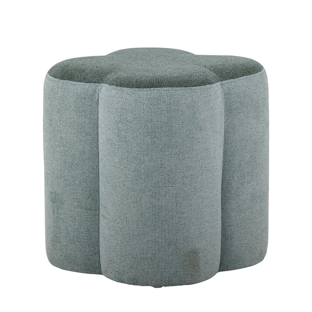 Repose-pieds - Sissel Pouf, Verte, Polyester - BLOOMINGVILLE MINI