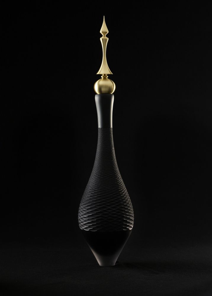 Verre d'art - Objet design Sentinelle - Aînée - ATELIER STOKOWSKI