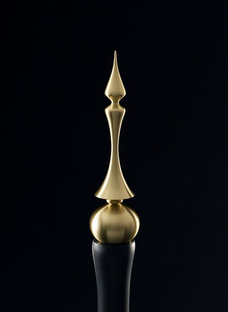 Verre d'art - Objet design Sentinelle - Aînée - ATELIER STOKOWSKI