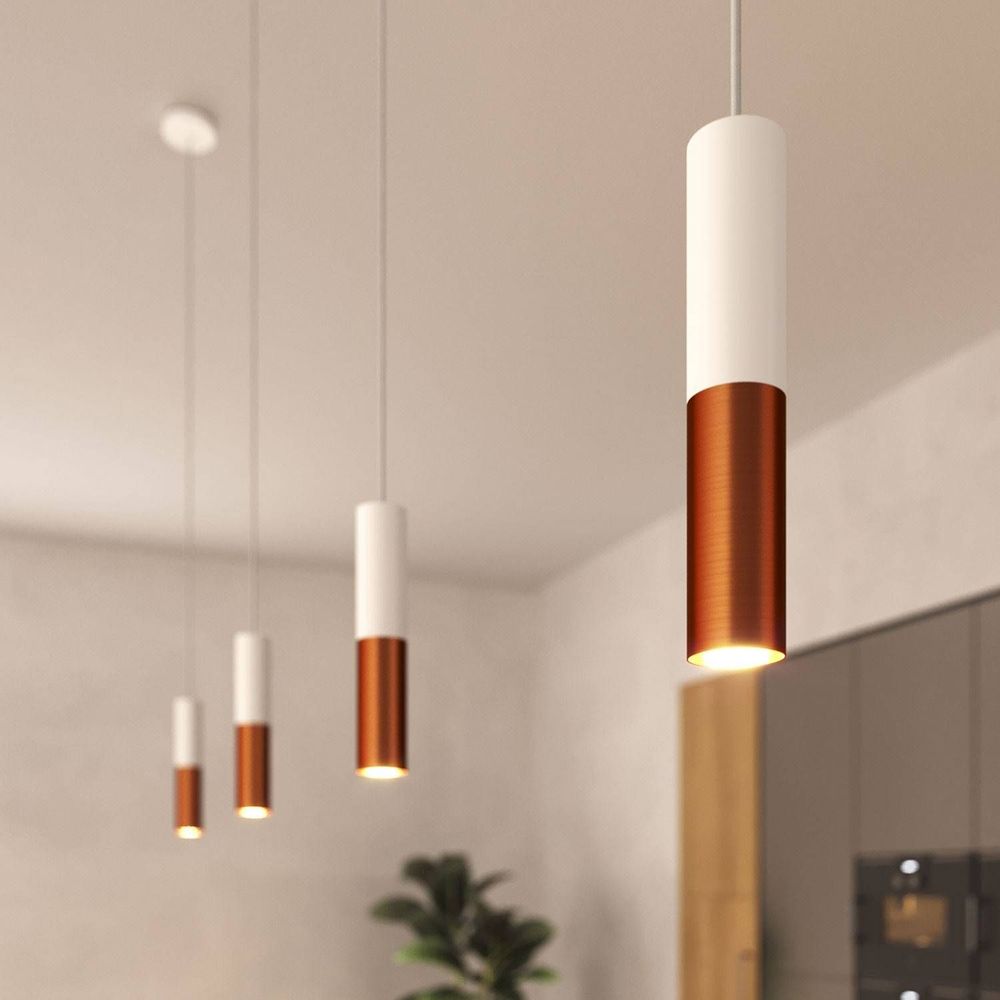 Spots - Tub-E14, tube pour spot pour lampe à suspension unique ou multiple - CREATIVE CABLES
