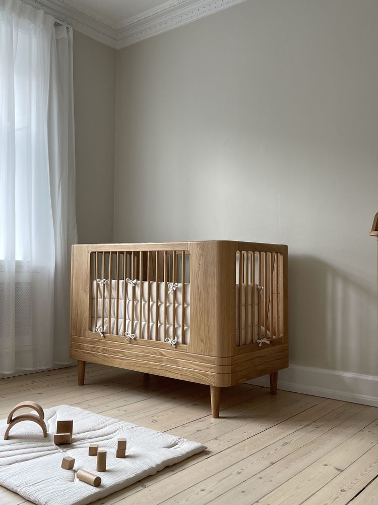 Beds - Nature Baby Bed - Oak - WE ARE BITTE