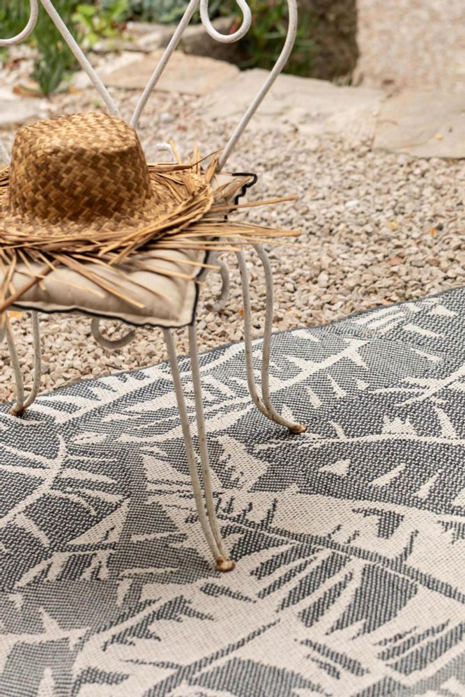 Tapis - Tapis Amara outdoor Pétrole 160 x 230 - MAISON VIVARAISE - SDE VIVARAISE WINKLER