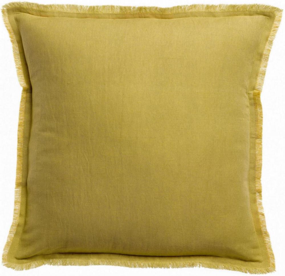 Coussins - Coussin uni Laly Gold 45 x 45 - MAISON VIVARAISE – SDE VIVARAISE WINKLER