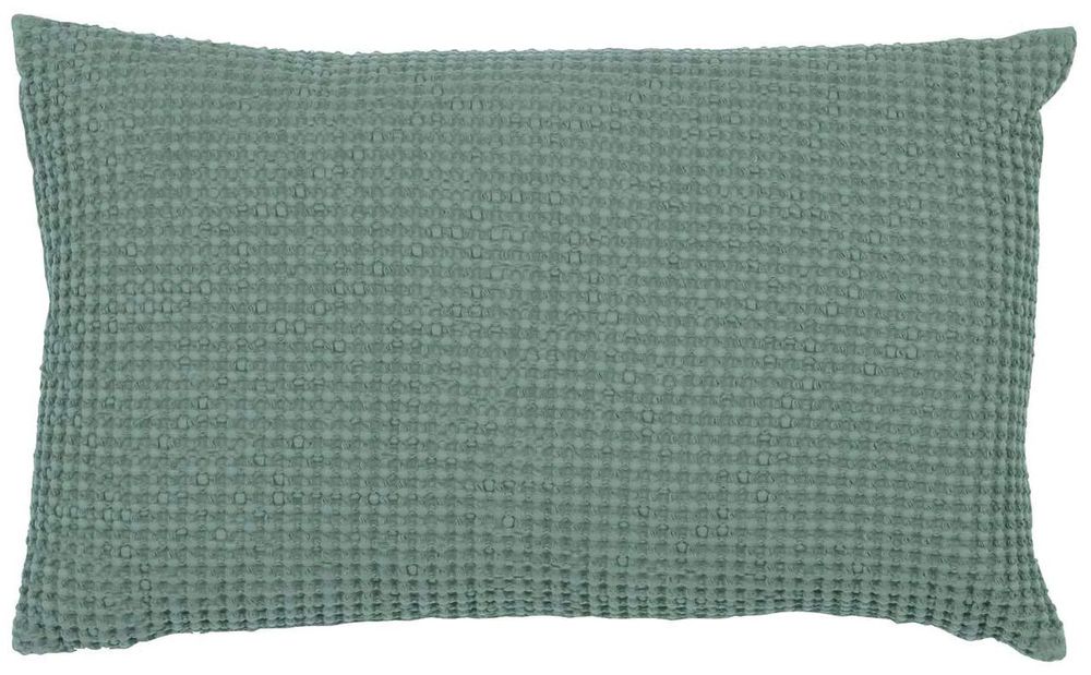 Coussins - Coussin recyclé Maia Vert de gris 30 x 50 - MAISON VIVARAISE - SDE VIVARAISE WINKLER