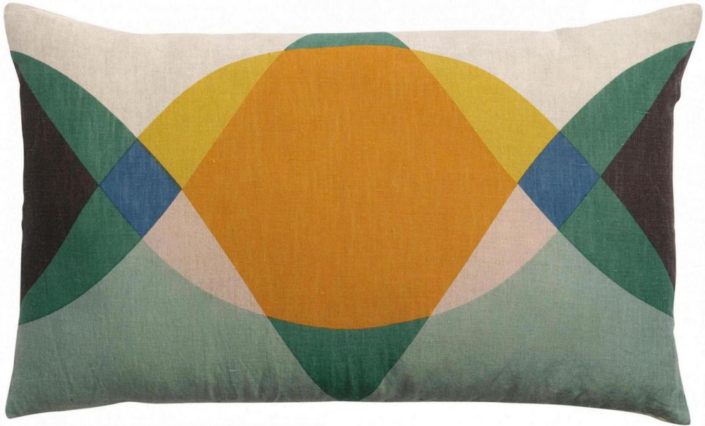 Cushions - Cushion Stonewashed Zeff Malory Opaline 40 X 65 - MAISON VIVARAISE - SDE VIVARAISE WINKLER
