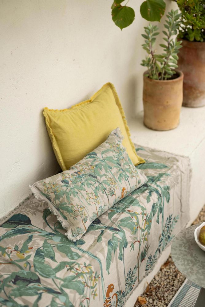 Bed linens - Zeff Raja comforter Multico 85 X 200 - MAISON VIVARAISE - SDE VIVARAISE WINKLER