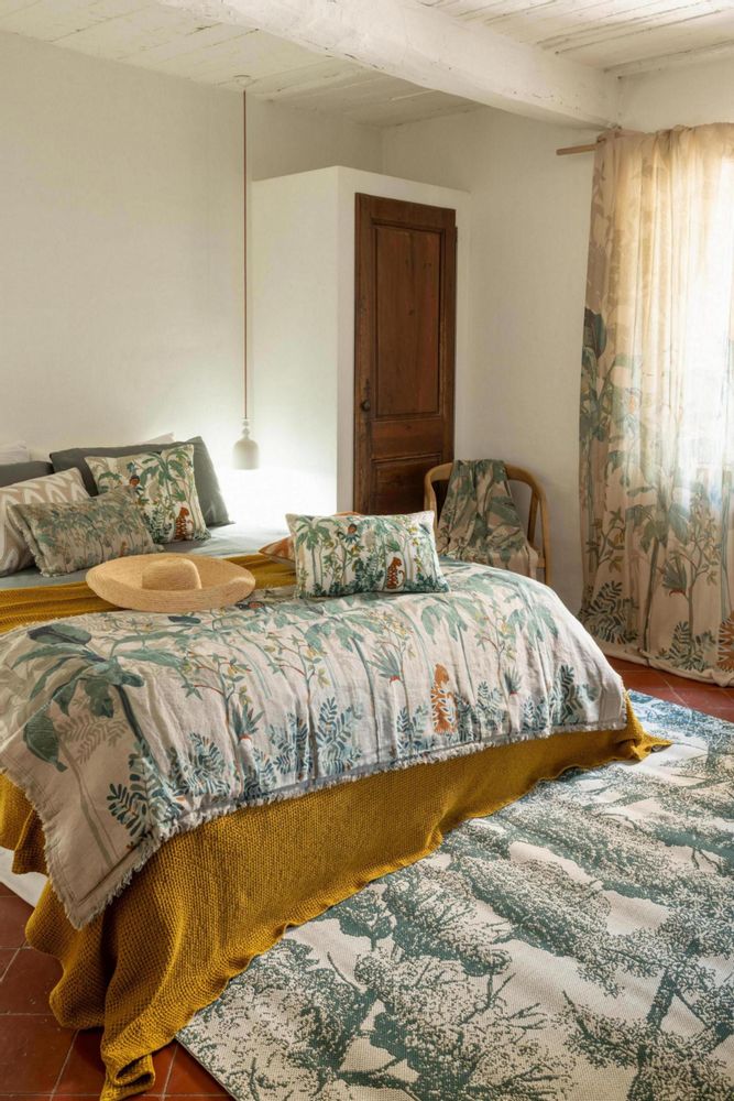 Rideaux et voilages - Rideau voile Zeff Raja Multico 140 x 280cm - MAISON VIVARAISE – SDE VIVARAISE WINKLER