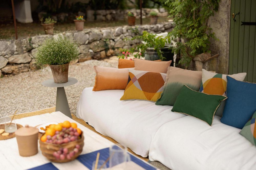 Cushions - Zeff Shade Cushion Épicéa 40 X 65 - MAISON VIVARAISE - SDE VIVARAISE WINKLER
