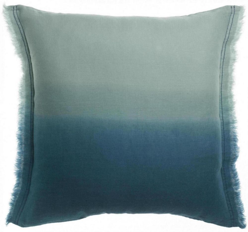 Cushions - Zeff Shade Cushion Indigo 45 X 45 - MAISON VIVARAISE - SDE VIVARAISE WINKLER