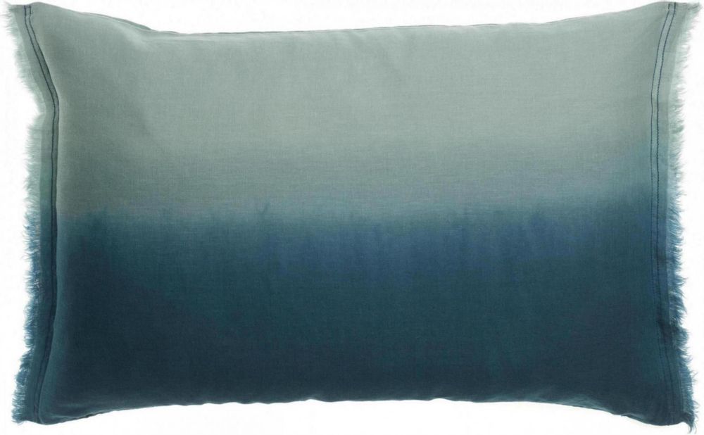 Cushions - Zeff Shade Cushion Indigo 40 X 65 - MAISON VIVARAISE - SDE VIVARAISE WINKLER