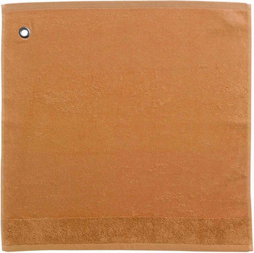 Kitchen utensils - Curl Eyelet Hand Towel Ambre 50 X 50 - MAISON VIVARAISE - SDE VIVARAISE WINKLER
