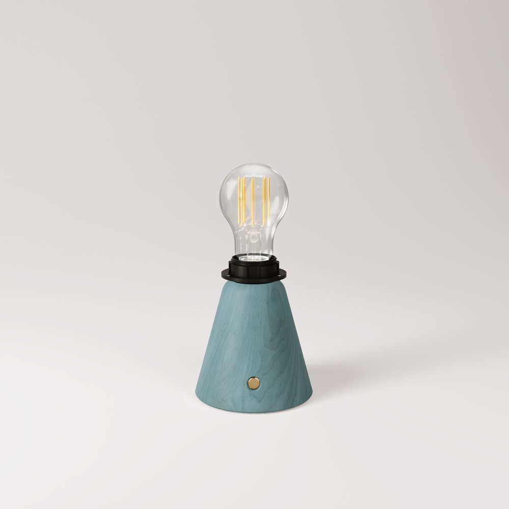 Decorative objects - Cabless11, portable and rechargeable lamp with water drop bulb - CREATIVE CABLES