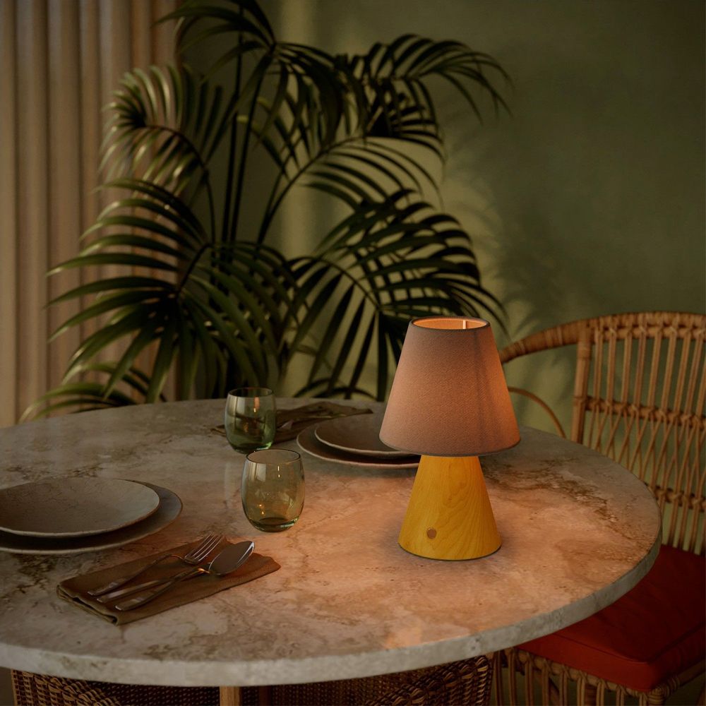 Decorative objects - Cabless11, portable and rechargeable lamp with water drop bulb - CREATIVE CABLES