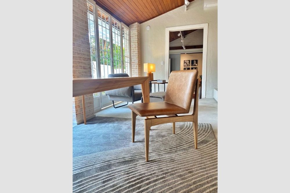 Transats - "OSCAR" CHAISE MINIMALISTE EN BOIS MASSIF - ALESSANDRA DELGADO DESIGN
