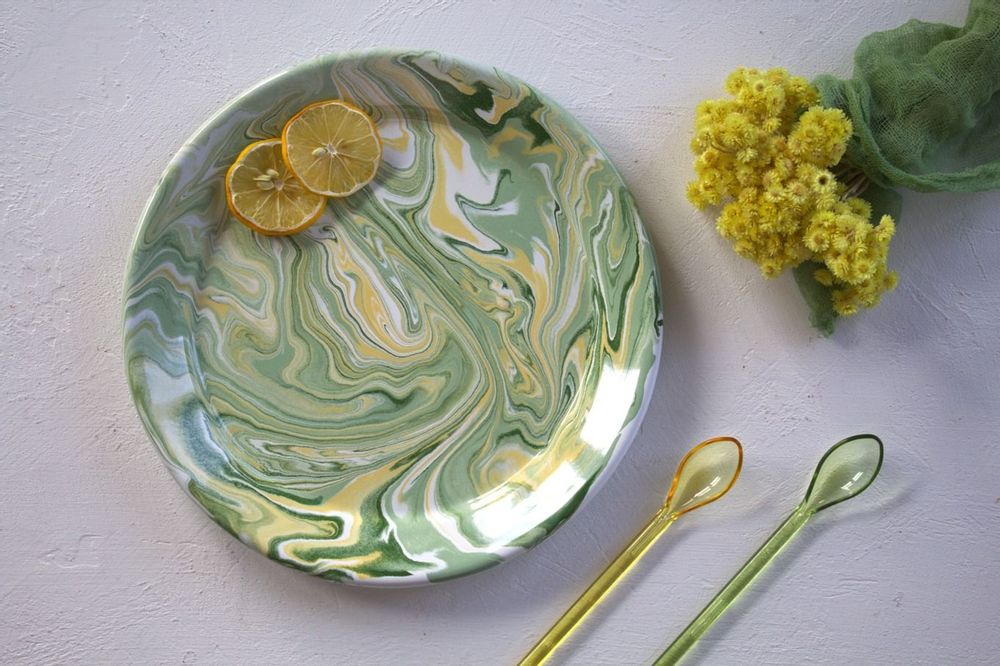 Couverts & ustensiles de cuisine - Assiettes en émail - ELIFLE ENAMELWARE