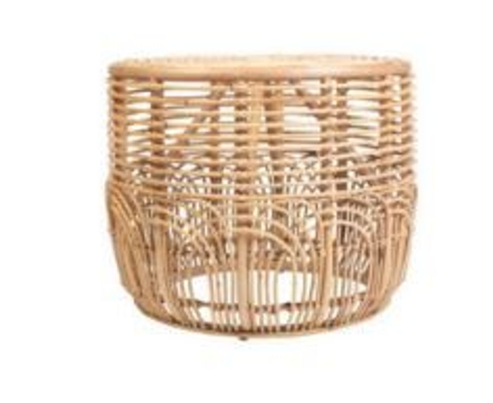 Tables basses - KEIRA - Table basse ronde en rotin - HYDILE