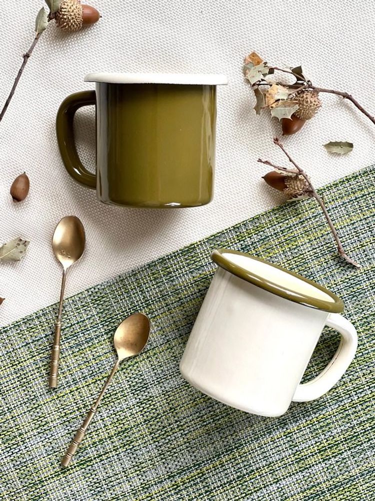 Barbecues - Mugs et verres émaillés - ELIFLE ENAMELWARE