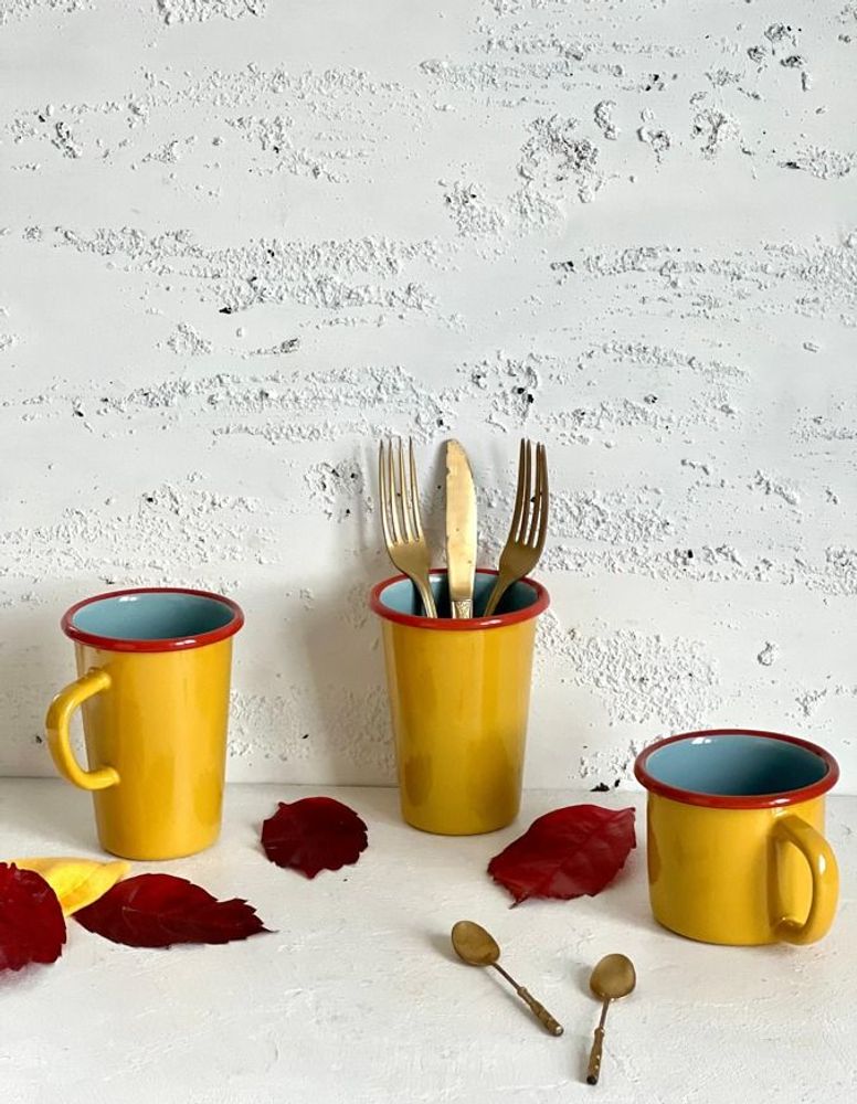 Barbecues - Mugs et verres émaillés - ELIFLE ENAMELWARE