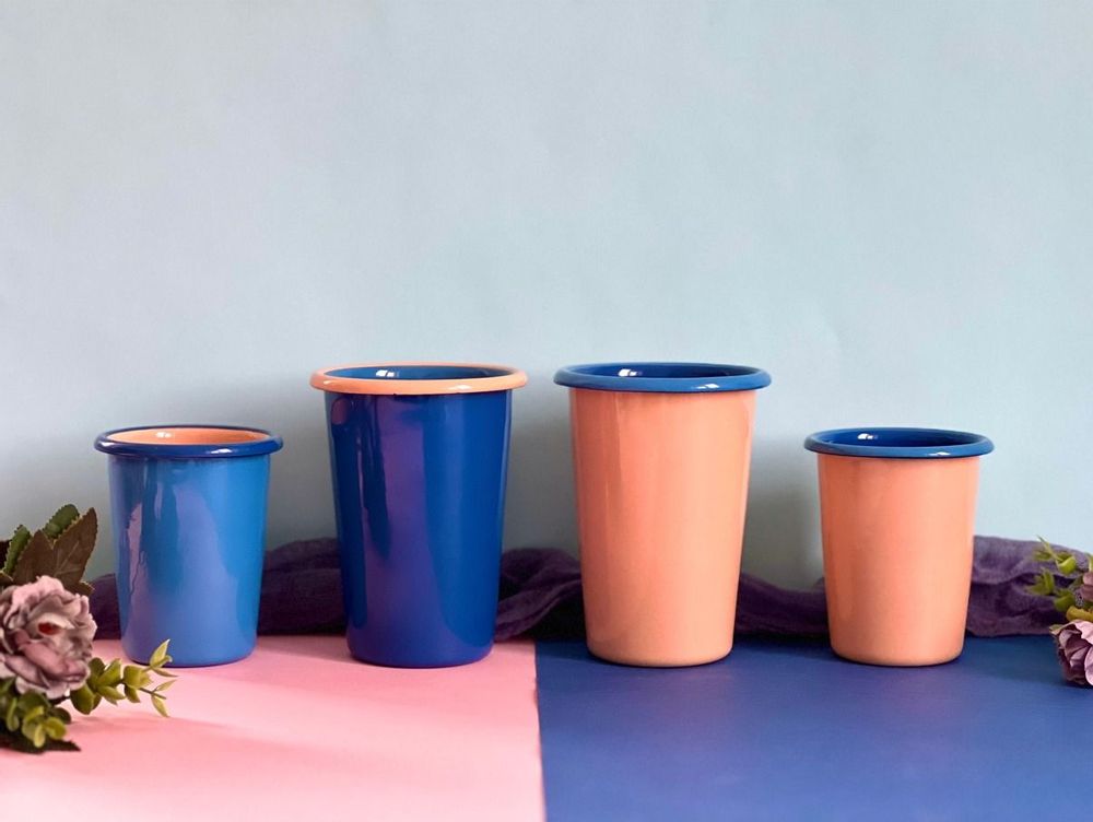 Barbecues - Mugs et verres émaillés - ELIFLE ENAMELWARE