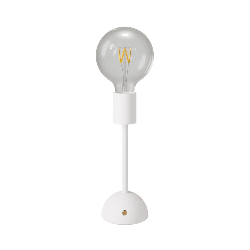 Objets de décoration - Cabless02, lampe portative et rechargeable avec ampoule globo - CREATIVE CABLES