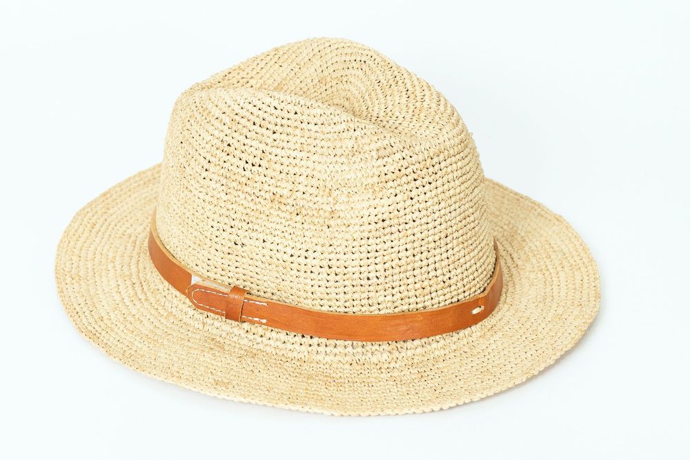 Hats - FLEW HAT - SUN AND GREEN RAFFIA