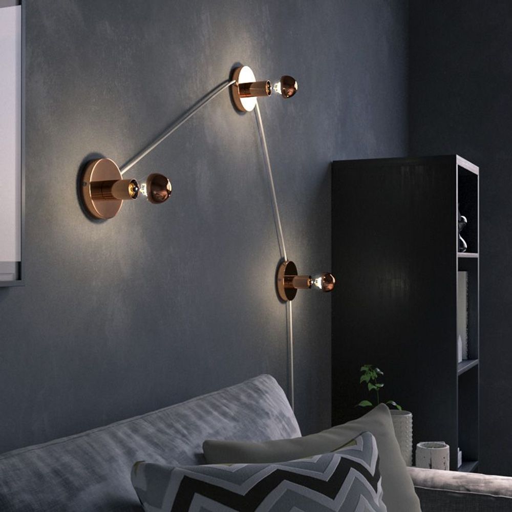 Objets design - Lampe Spostaluce - système d'éclairage -installations luminaires - CREATIVE CABLES