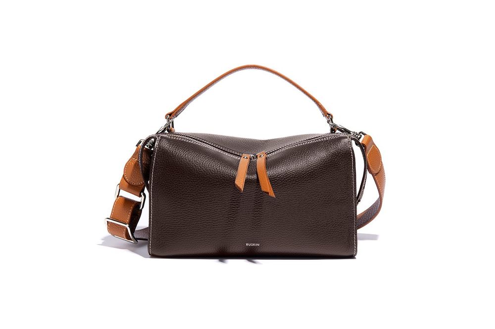 Sacs et cabas - THE CHESTER IN CHOCOLATE/COGNAC - RUSKIN