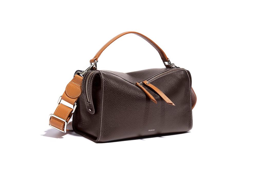 Sacs et cabas - THE CHESTER IN CHOCOLATE/COGNAC - RUSKIN