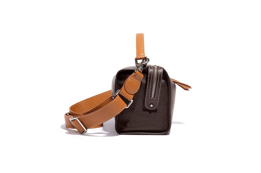 Sacs et cabas - THE CHESTER IN CHOCOLATE/COGNAC - RUSKIN