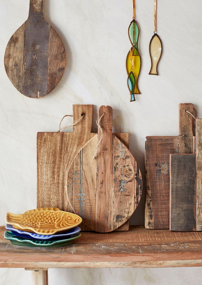 Ustensiles de cuisine - Plateaux en bois recyclé - MADAM STOLTZ