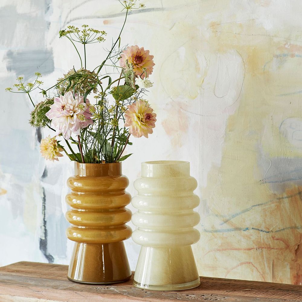 Vases - Glass vase. - MADAM STOLTZ