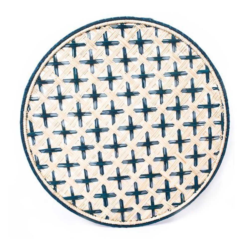 Sets de table - Estrella renovada Iraca placemat - ARTESANÍAS DEL ATLÁNTICO