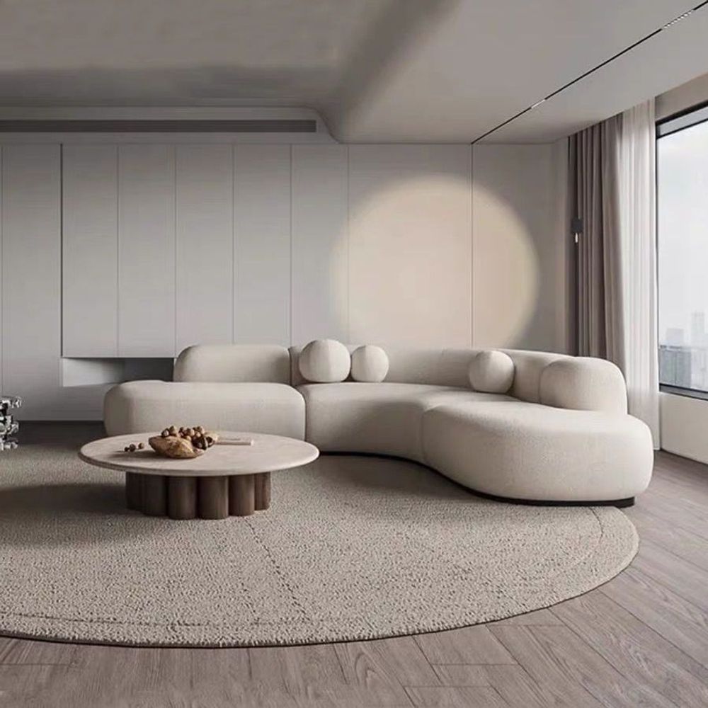 Objets personnalisables - CANAPE D'ANGLE ARRONDI - TESS - TUKASSA