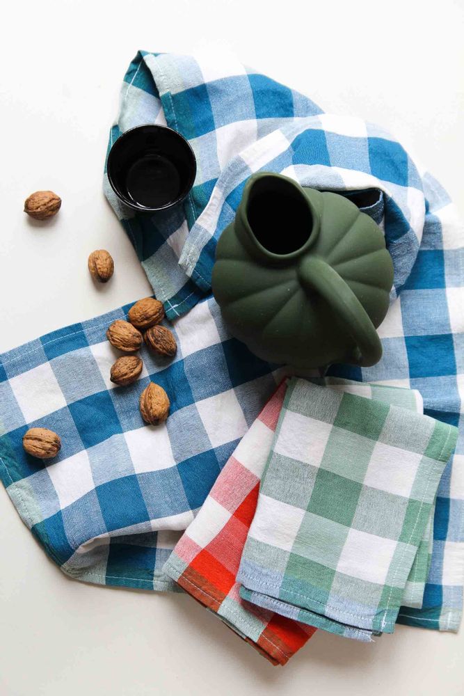 Kitchen linens - Émile Bleu - Métis tea towel - COUCKE
