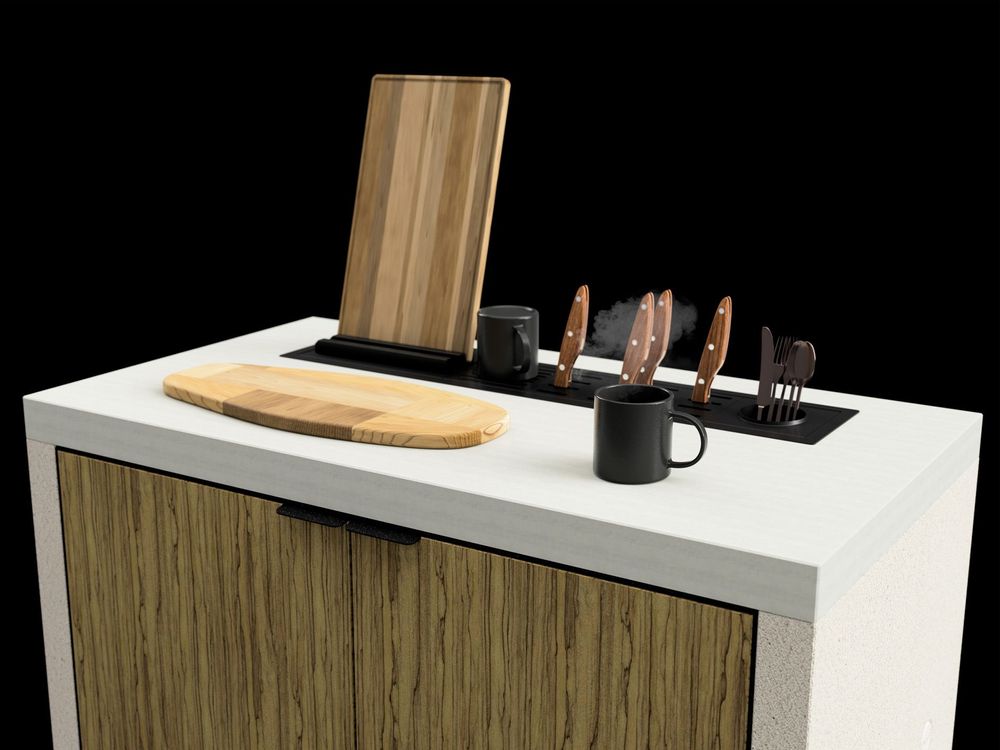 Cuisines de jardin - CUISINE EXTÉRIEURE AURUM - TUOZI BY MOVELAR