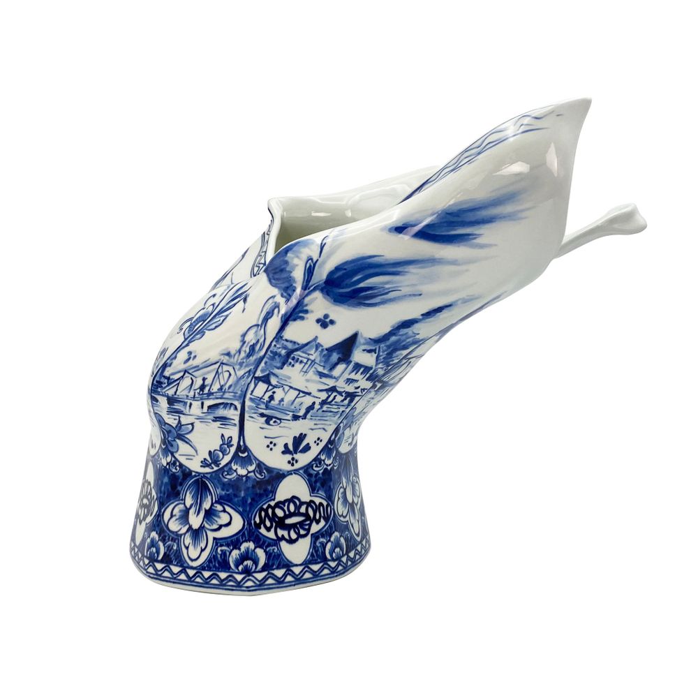 Vases - Hand-painted Blow Away Vase - Moooi x Royal Delft - ROYAL DELFT