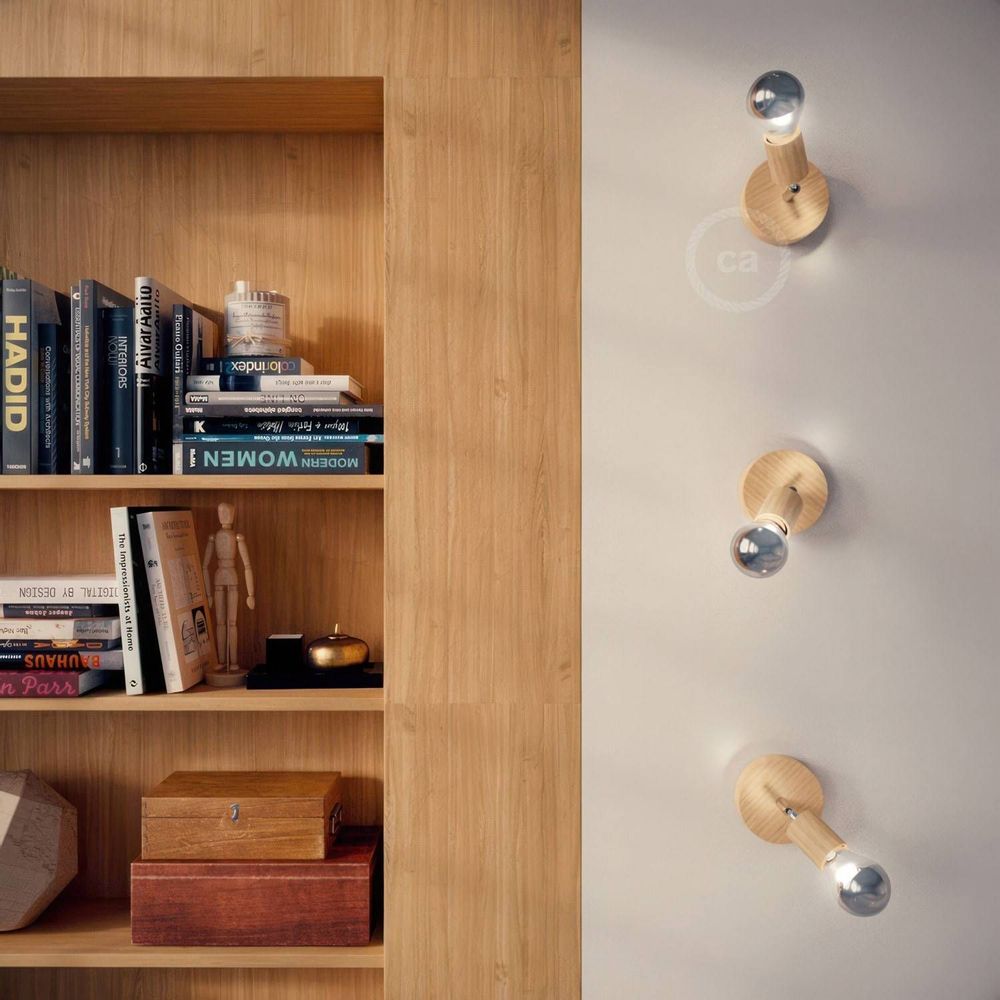 Hanging lights - Wood products, to add a little extra flair to your Creative Cables creations. - CREATIVE CABLES