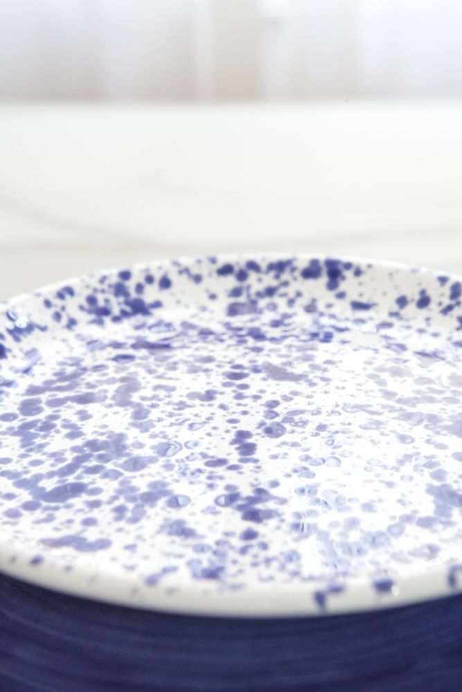 Assiettes de réception - SERVICE DE VAISSELLE EN MAJOLIQUE "LO SCHIZZATO" - MAISON GALA