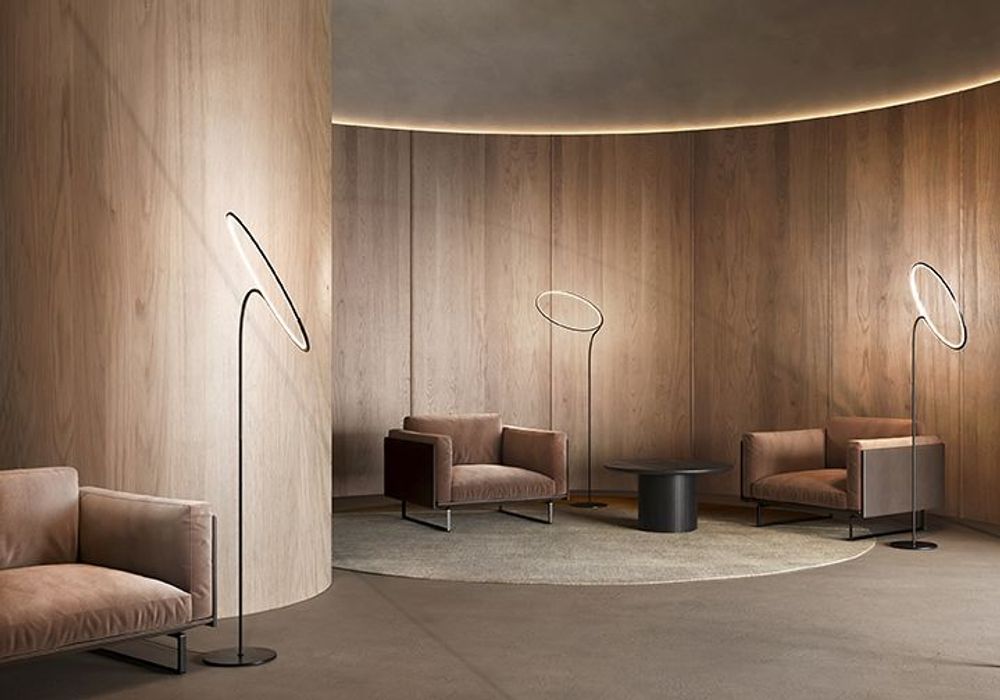 Floor lamps - Poise floor - KDLN