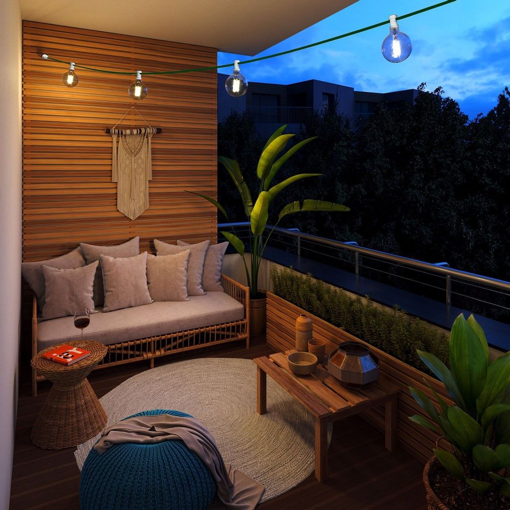 Outdoor space equipments - Lighting solution - Filè system, decorate and light up your walls - CREATIVE CABLES