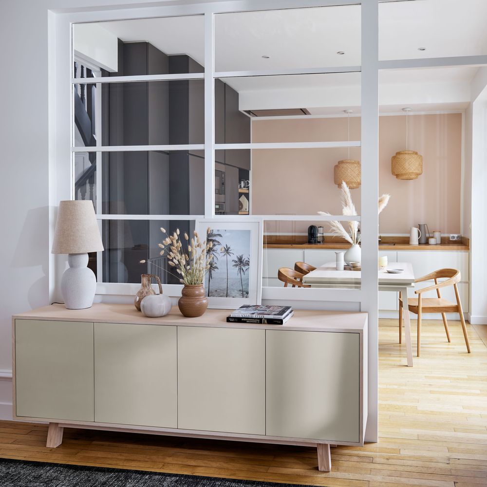Sideboards - 4-door ash sideboard - L. 200 cm - MON PETIT MEUBLE FRANÇAIS