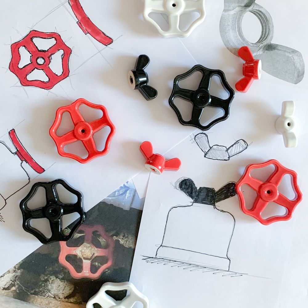 Decorative objects - Porcelain, components for exposed electrical installations - CREATIVE CABLES