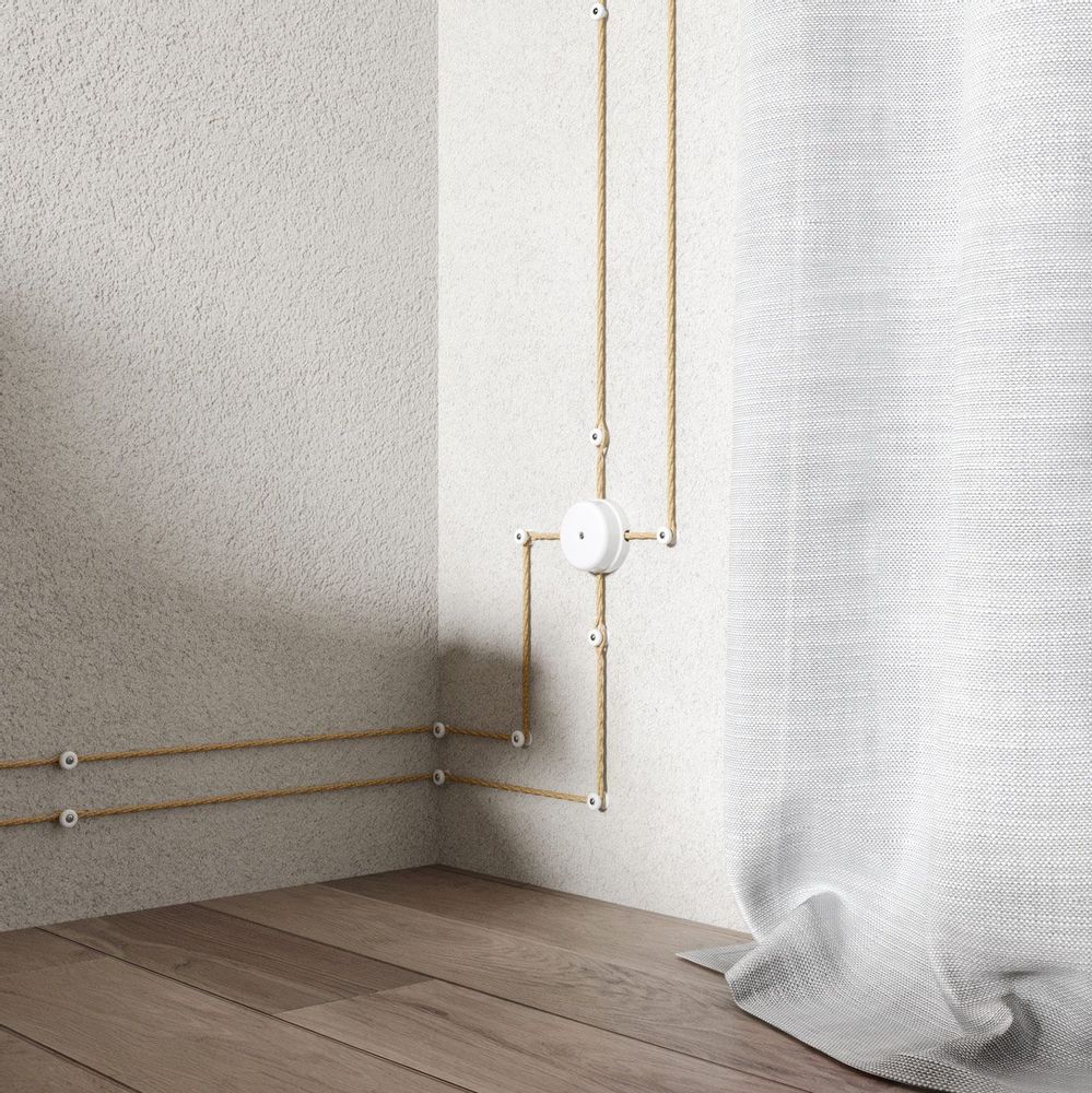 Decorative objects - Porcelain, components for exposed electrical installations - CREATIVE CABLES