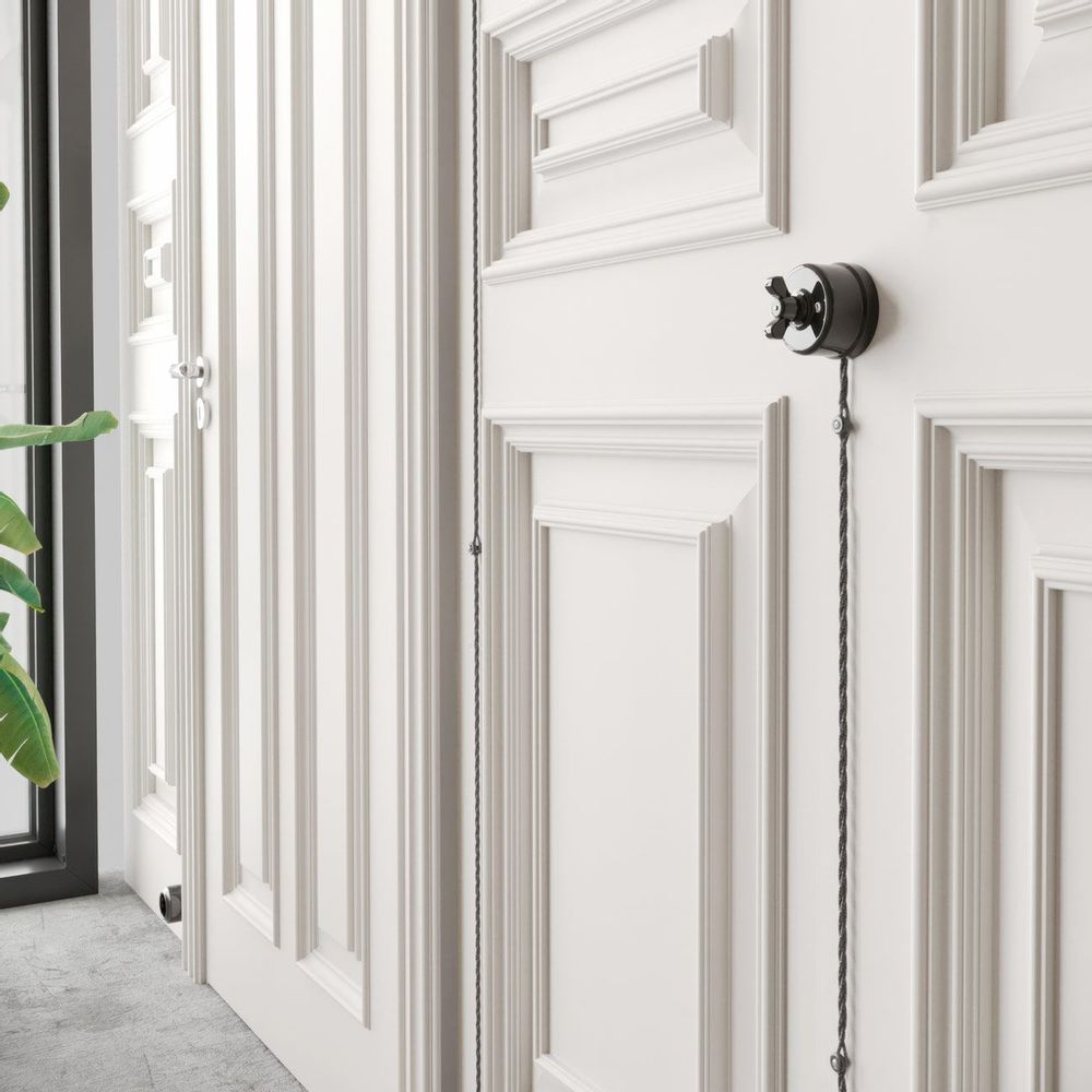 Decorative objects - Porcelain, components for exposed electrical installations - CREATIVE CABLES