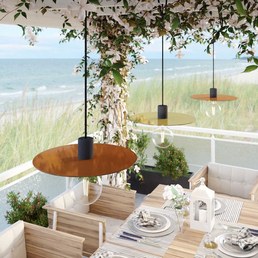 Outdoor hanging lights - EIVA: the first do-it-yourself IP65 Outdoor lighting system - CREATIVE CABLES