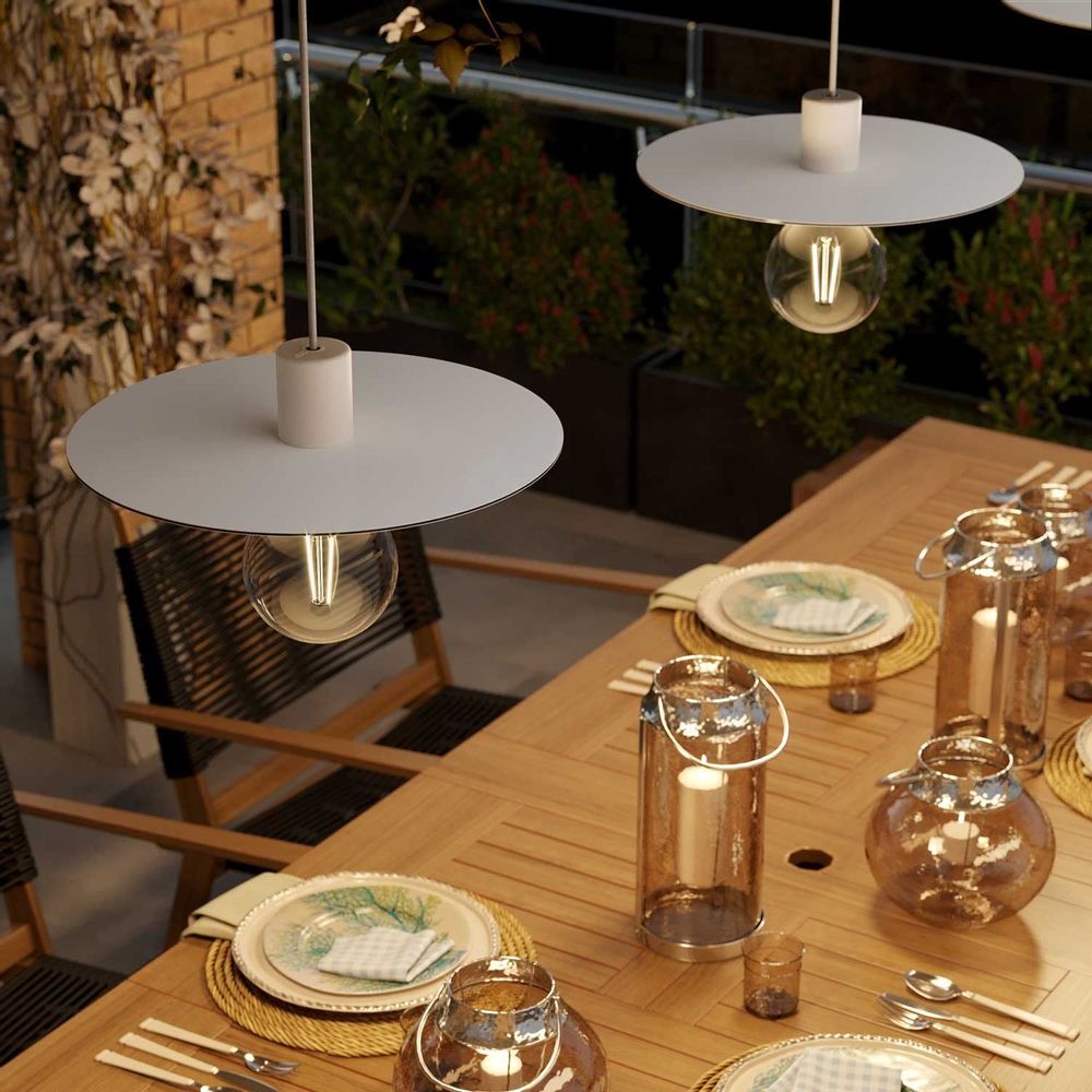 Outdoor hanging lights - EIVA: the first do-it-yourself IP65 Outdoor lighting system - CREATIVE CABLES