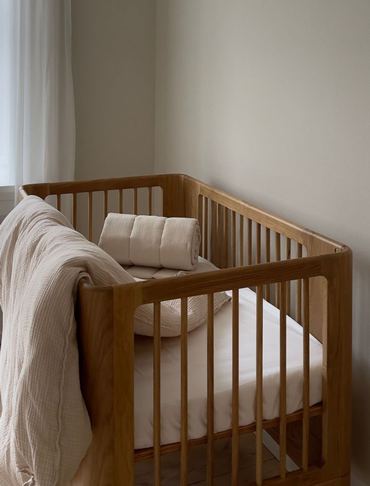 Beds - Nature Baby Bed - Oak - WE ARE BITTE