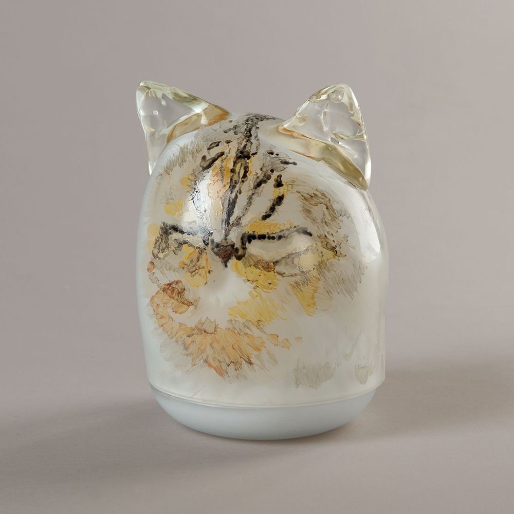 Objets personnalisables - Urne pour chat - SLEEPING ANGEL