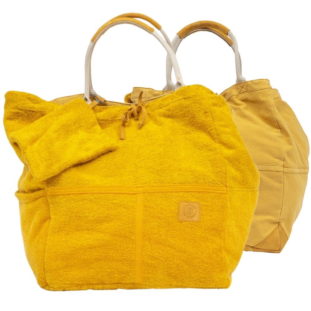 Bags and totes - LARGE TOTE BAG REVERSE - TRAVELER'S BAG - TRAVAUX EN COURS...