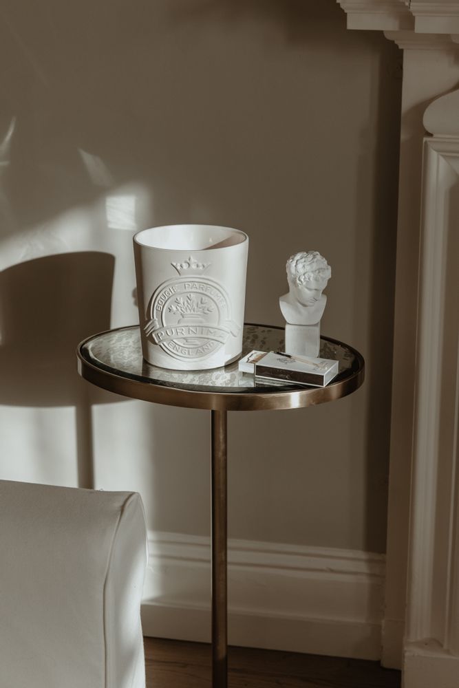Candles - Ceramic collection: 3 wick candle in ceramic vessel - PURNIMA FRAGRANCES LTD